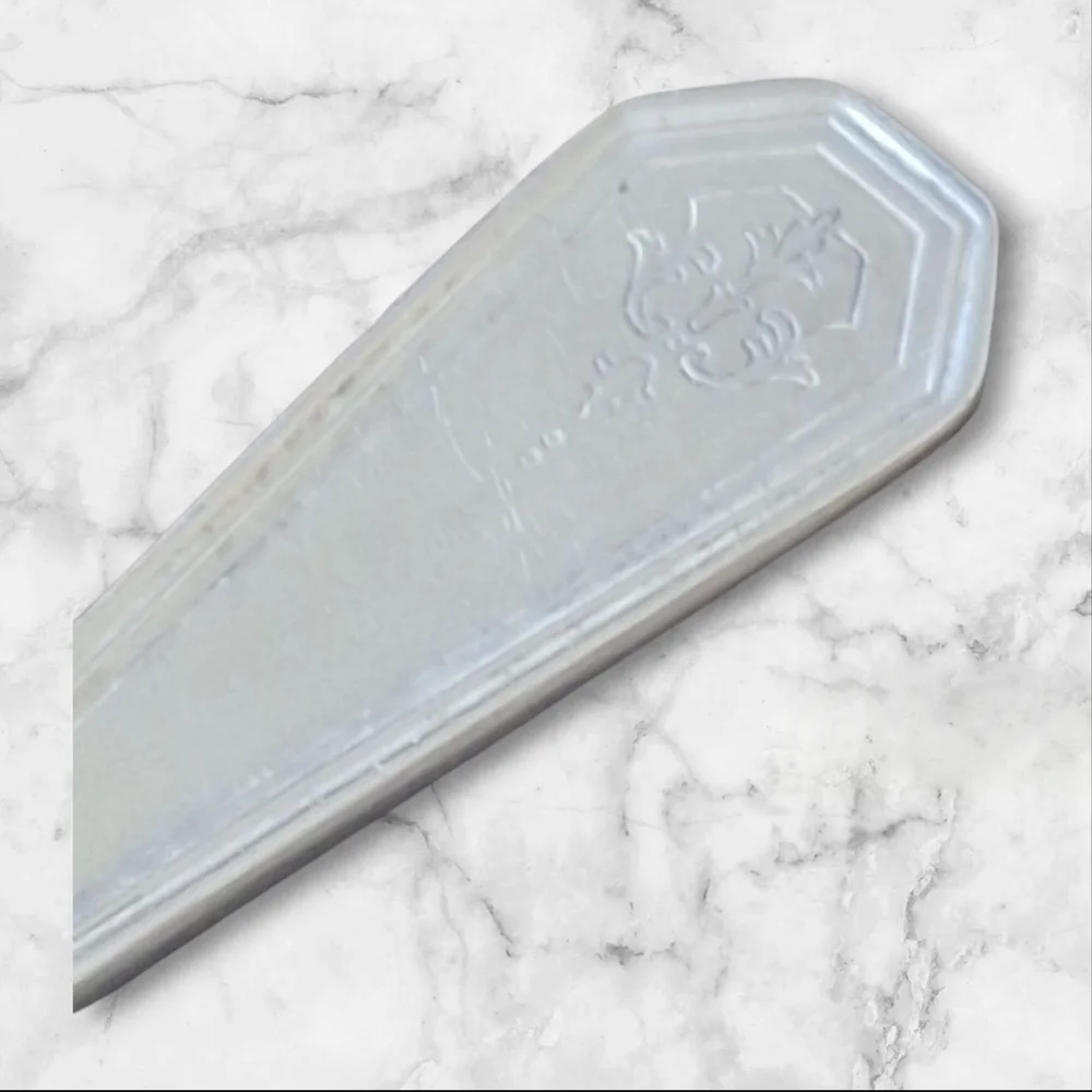 Vintage JC PENNEY INC. Silver Butter Knife - Picture 6 of 11